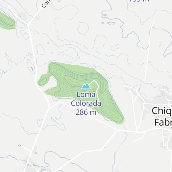 Map of Loma Colorada