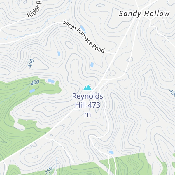 Map of Reynolds Hill