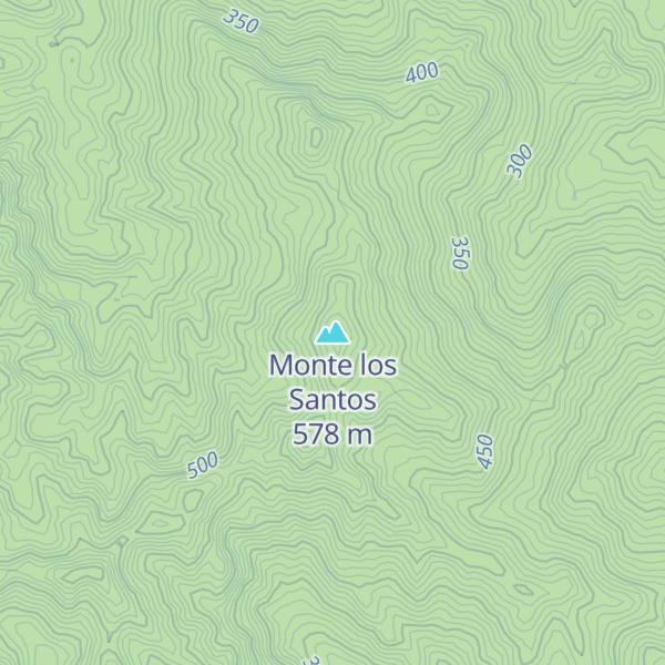 Map of Monte los Santos