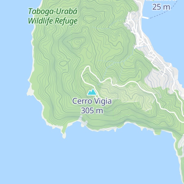 Map of Cerro Vigia