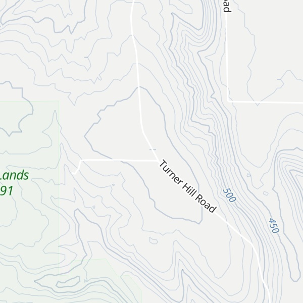 Map of Turner Hill