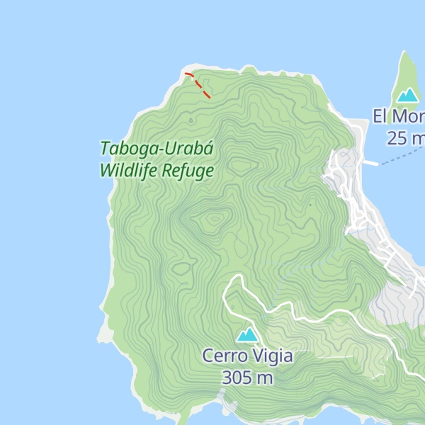 Map of Cerro San Pedro