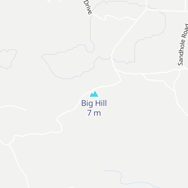 Map of Big Hill
