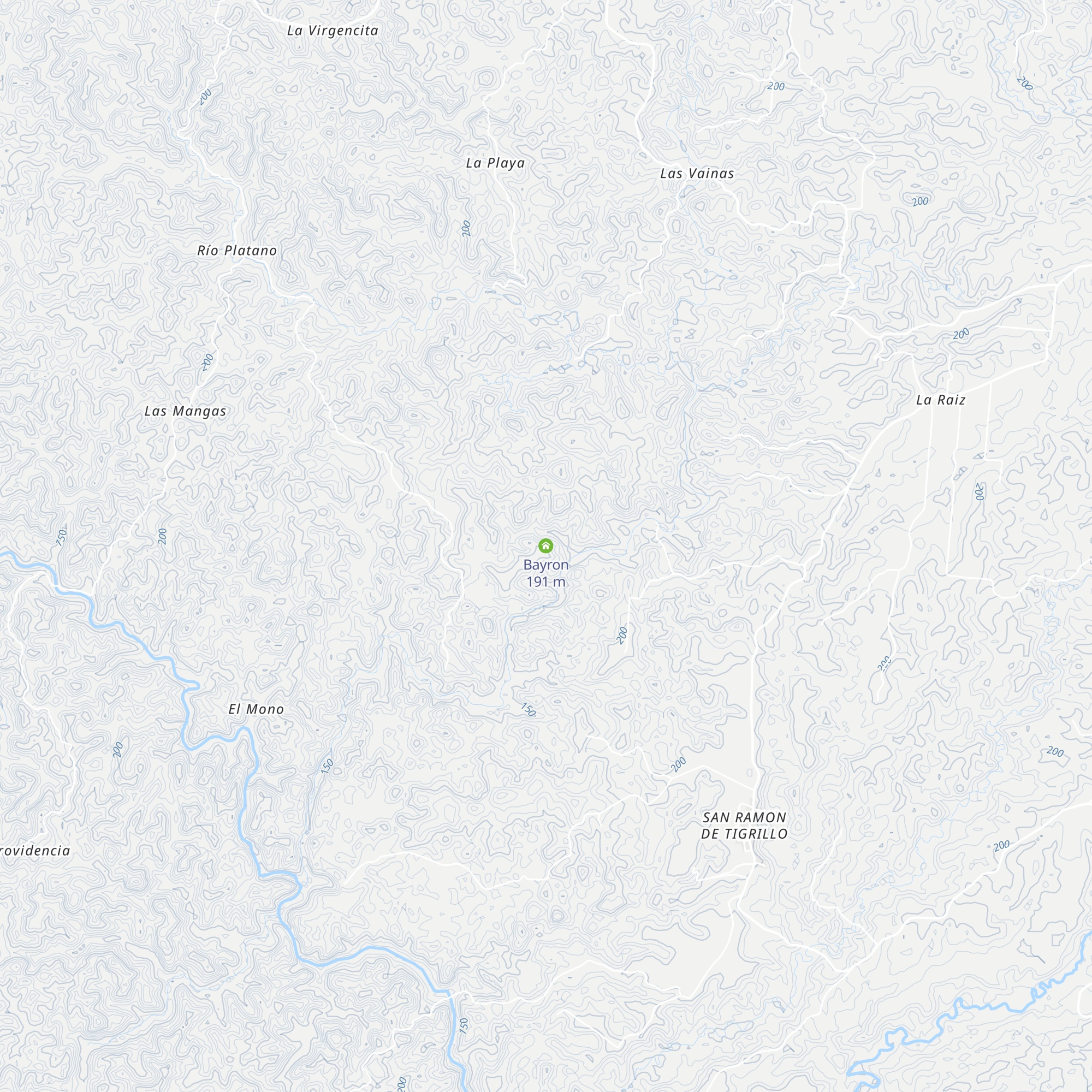 Bayron map