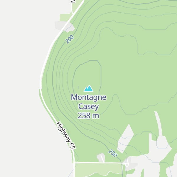 Map of Montagne Casey