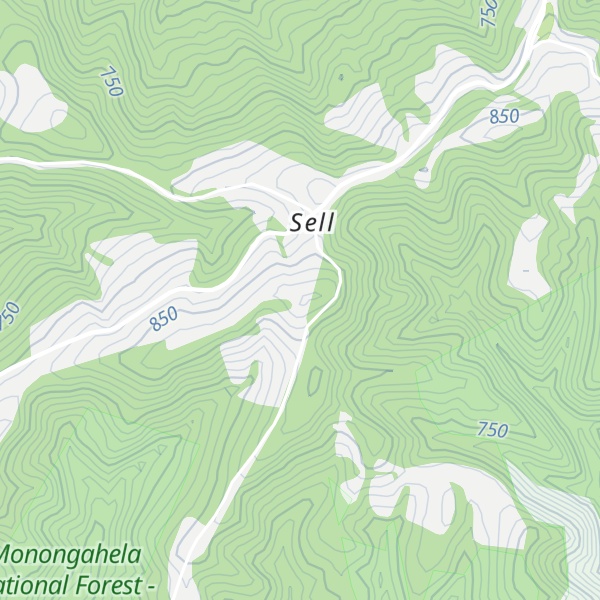 Map of Stemple Ridge