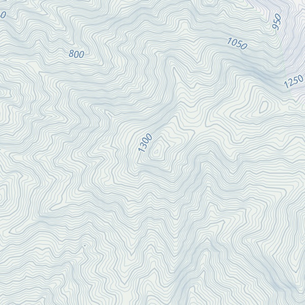 Map of Cerro Sigues Punta