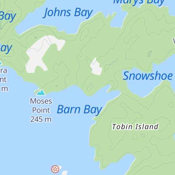 Map of Bishops Point