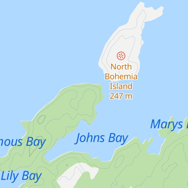 Map of Siesta Point