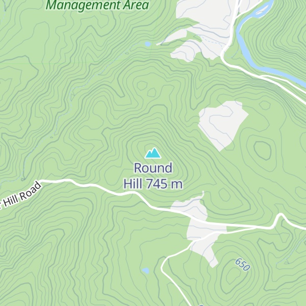 Map of Round Hill