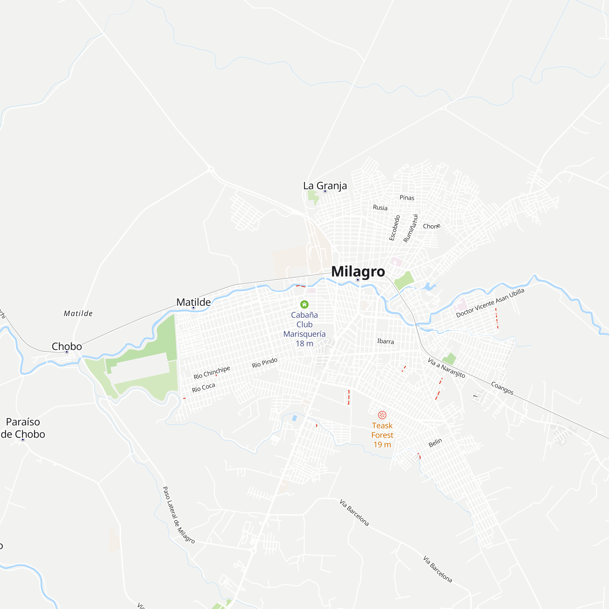 Cabaña Club Marisquería map