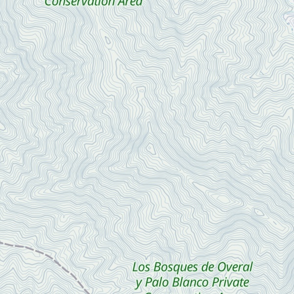 Map of Cerro Oberal