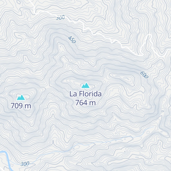 Map of La Florida