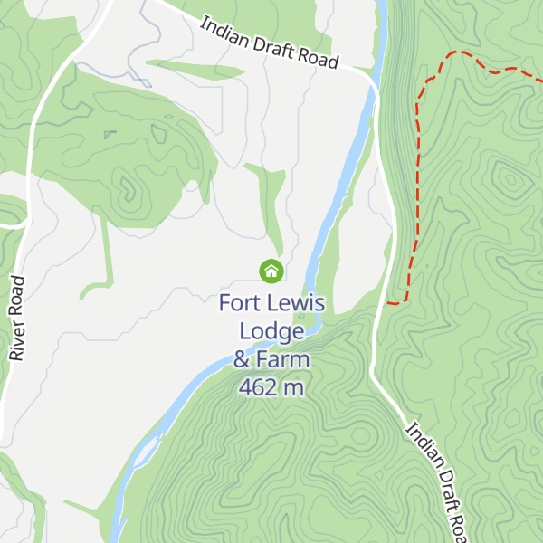 Map of Fort Lewis Lodge & Farm