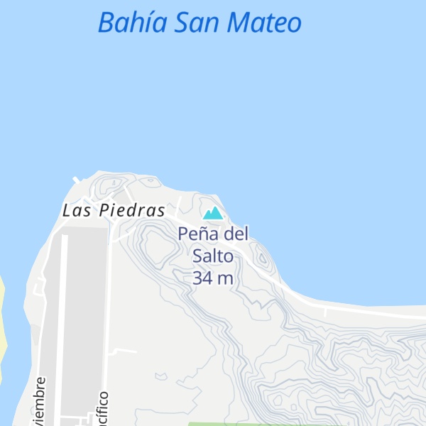 Map of Peña del Salto