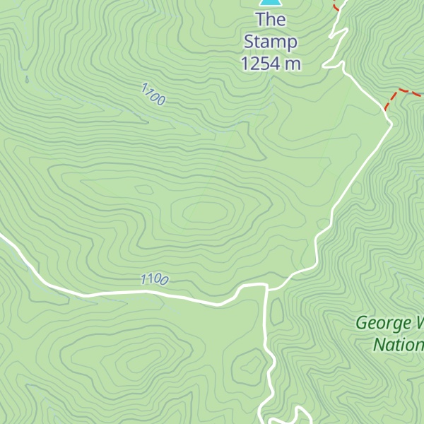 Map of Middle Mountain
