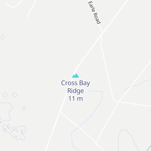 Map of Cross Bay Ridge