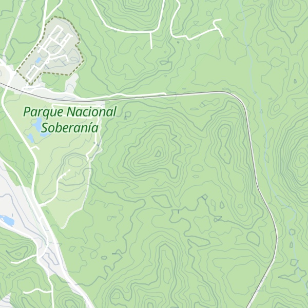 Map of Cerro Las Huertas
