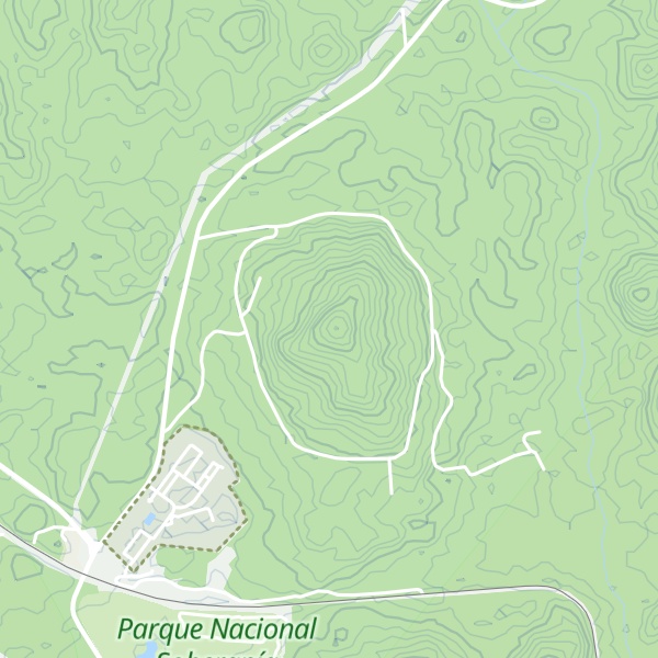 Map of Cerro Tigre