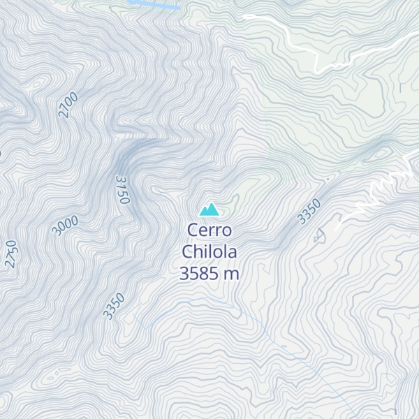 Map of Cerro Chilola