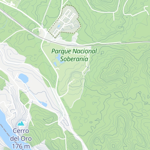Map of Cerro Mitras