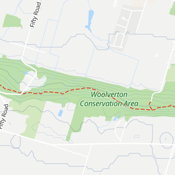 Map of Niagara Escarpment