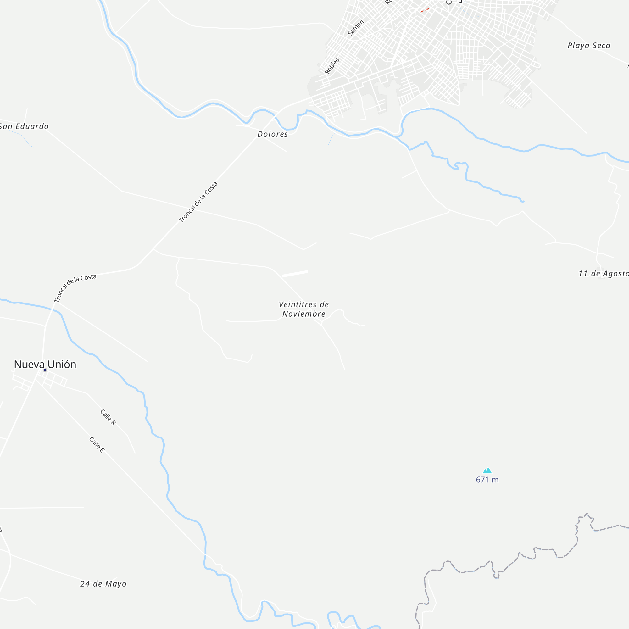 Mirador del tigre map