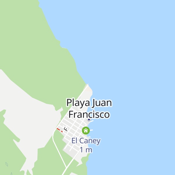 Map of Caney