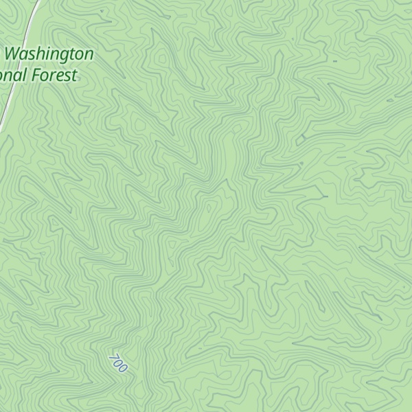 Map of Short Mountain