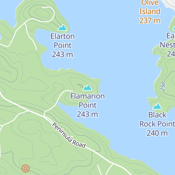Map of Flamarion Point