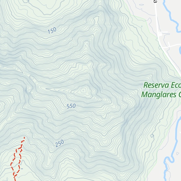 Map of Cerro de Perequete