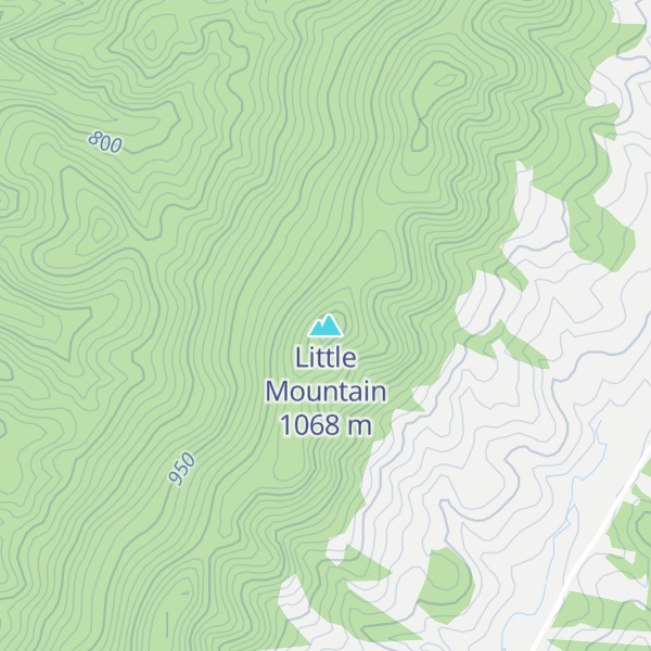 Map of Little Mountain