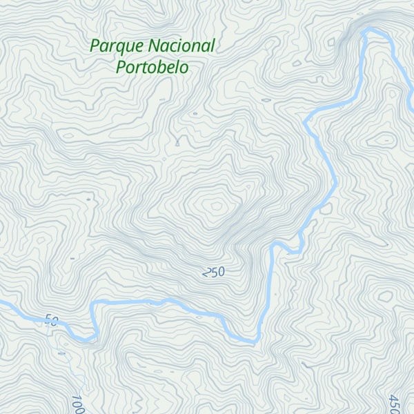 Map of Cerro Guanche