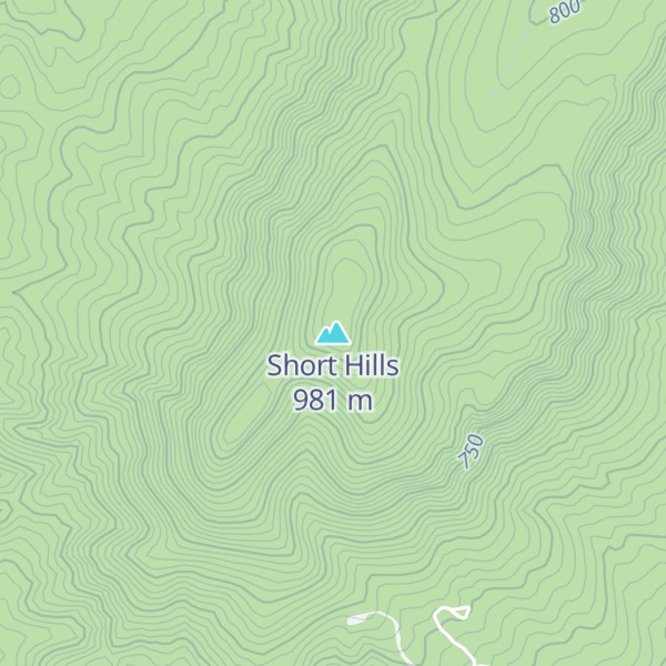 Map of Short Hills