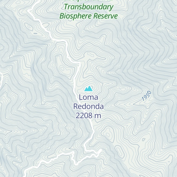 Map of Loma Redonda