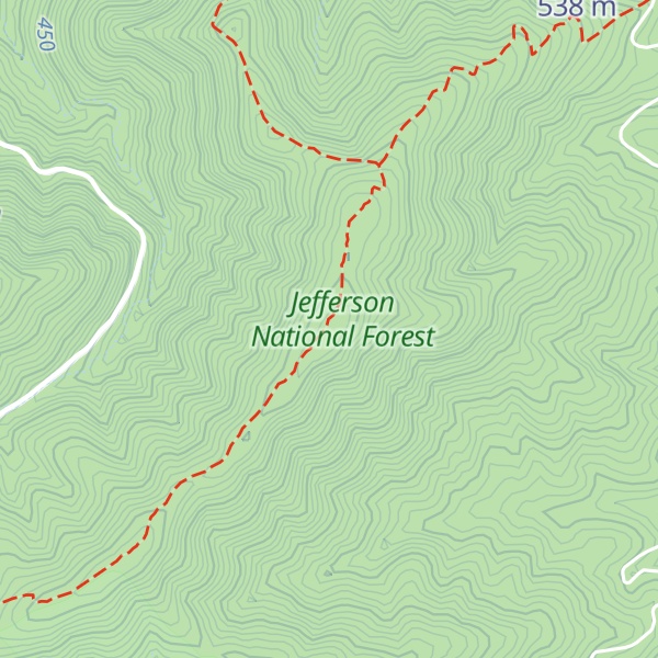 Map of McFalls Ridge