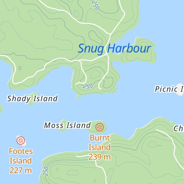 Map of Sunset Point