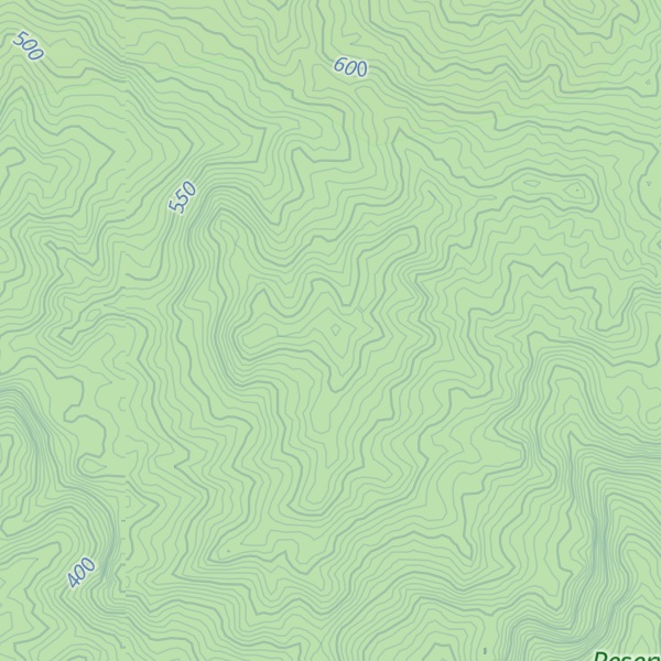 Map of Loma Gavilanes