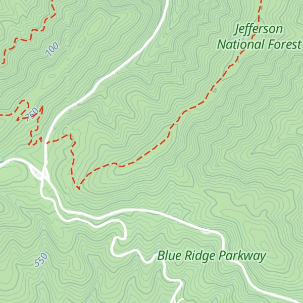 Map of Cove Mountain