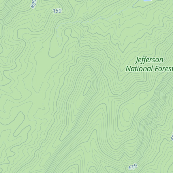 Map of Middle Mountain
