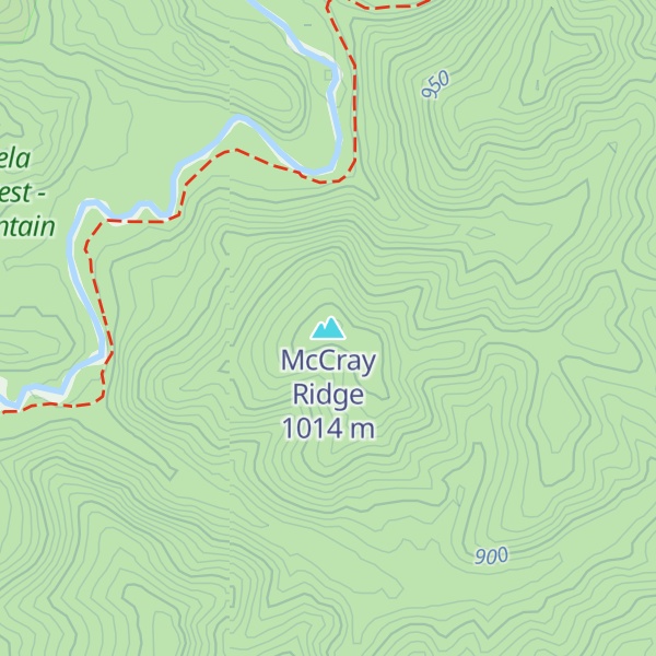 Map of McCray Ridge