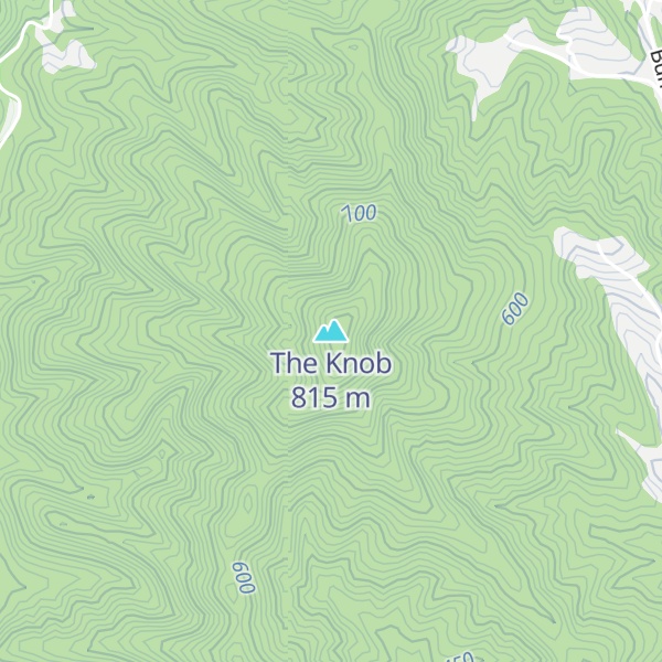 Map of The Knob