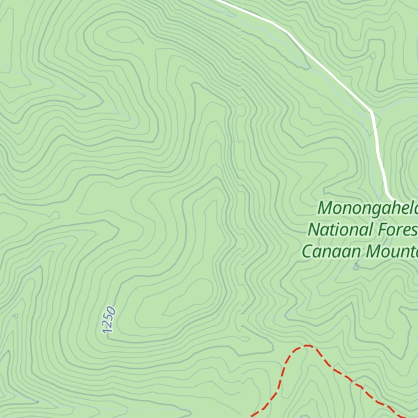Map of Poca Ridge