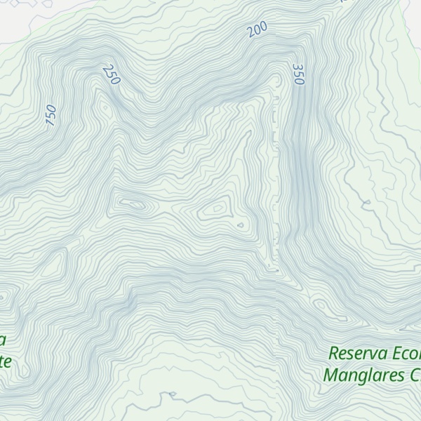 Map of Cerro de Cimalón