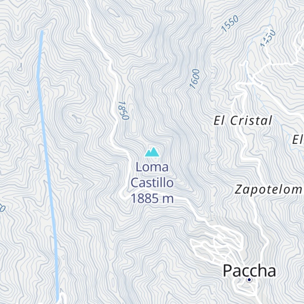 Map of Loma Castillo