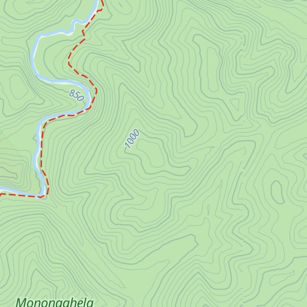 Map of Frazier Ridge