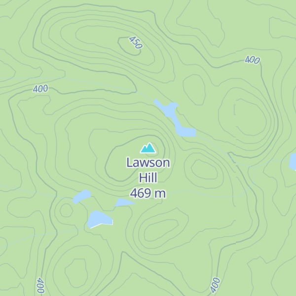 Map of Lawson Hill