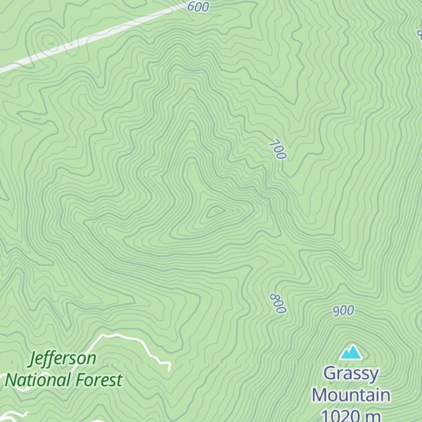 Map of Wildcat Mountain