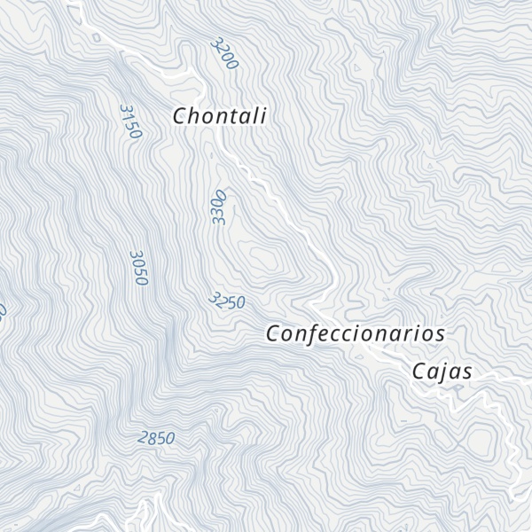 Map of Cerro Tuyirca