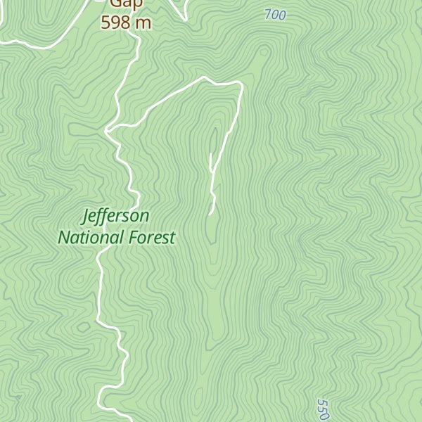 Map of Purgatory Mountain